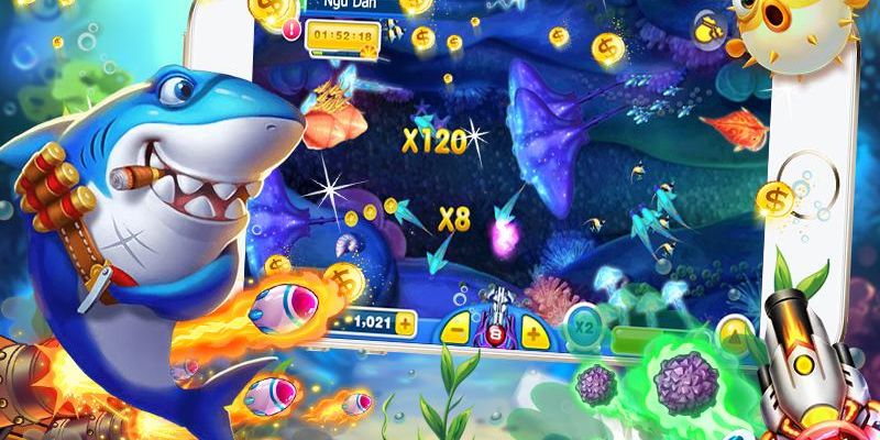 Bắn Cá Tiên 3D - Trò Chơi Trực Tuyến Hot Nhất Năm 2026 5 Tiêu diệt thủy quái bằng súng to, mang về thưởng lớn